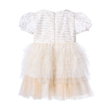 Piccola Speranza Kids Girl's Beige Dress