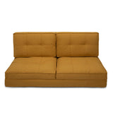 Art Deco Double Multiples Color Sofa Bed 156x141x30 Cm