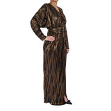 Space Style Concept Dress One Color