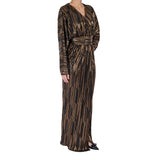 Space Style Concept Dress One Color