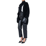 Space Style Concept Cardigan, Black