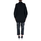 Space Style Concept Cardigan, Black