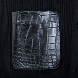 Space Style Concept Cardigan, Black