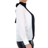 Space Style Concept Blouse Vaniglia+Nero