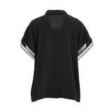 Simona Corsellini Silk Blend Black Top