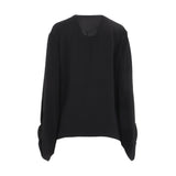 Simona Corsellini Black Long Sleeve Blouse