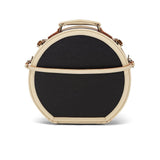 Steamline Starlet 15" Hatbox Black Blacksize Small - Blue Salon
