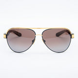 Stefano Ricci Sunglasses Black & Gold One Size