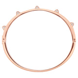 Swarovski Tactic Bangle Rose-Gold Tone Plated
