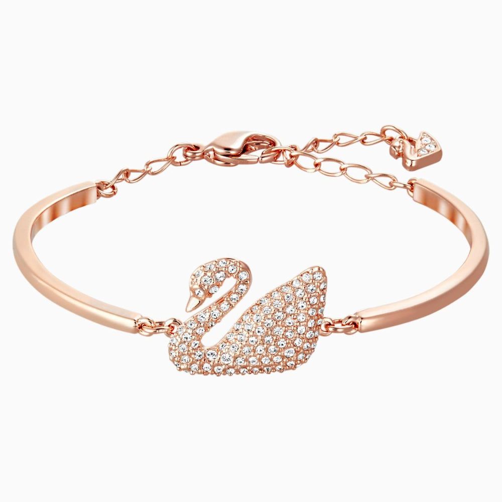 Swarovski Jewelry Swarovski Swan Bracelet Rose Gold Women's