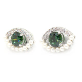Swarovski Luckily Earrings Green