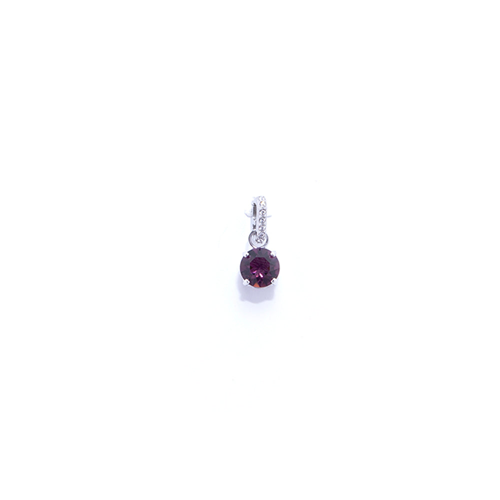 Swarovski Remix Collection Charm February Purple Rhodium Plated | Accessories | Charm | Fashion Jewellery | Women | Womens Swarovski Remix Collection Charm February Purple Rhodium Plated | Accessories | Charm | Fashion Jewellery | Women | Womens