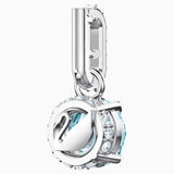 Swarovski Remix Collection Charm December Blue Rhodium Plated - Blue Salon