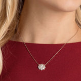 Swarovski Sunshine Pendant Mixed cuts, Sun, White, Rose gold-tone plated