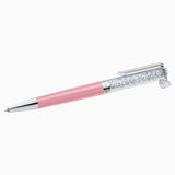 Swarovski,Crystalline Heart Ballpoint Pen,Pink,One Size