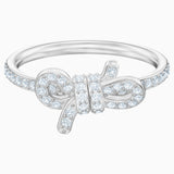 Swarovski Lifelong Bow Ring White Size 58