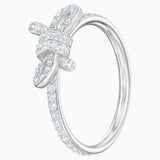 Swarovski Lifelong Bow Ring White Size 58