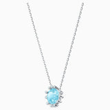 Swarovski Olive Pendant Aqua - Blue Salon