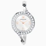 Swarovski,Lovely Crystals Bangle Watch, Metal Bracelet,White,One Size