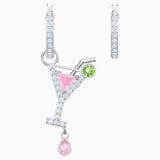Swarovski,No Regrets Cocktail Pierced Earrings,Pink,One Size