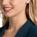 Swarovski,Sunshine Pierced Earrings,White,One Size