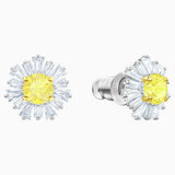 Swarovski,Sunshine Pierced Earrings,White,One Size