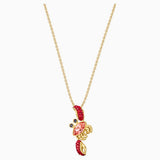 Swarovski,Ocean Crab Pendant,Red,One Size