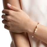 Swarovski Remix Collection Pearl Strand Light Multi-Ed Size M