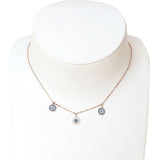 Swarovski Luckily Choker Necklacerose Gold Tone
