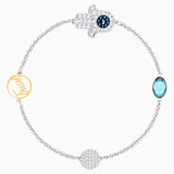 Swarovski Remix Strand Bracelet Light Multi-Coloured Size M