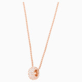Swarovski Stone Round Ring Pink Rose Gold - Blue Salon