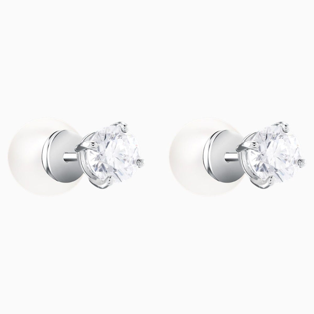 Swarovski Attract Pierced Earrings White | Earrings | Women Earrings | Womens Swarovski Attract Pierced Earrings White | Earrings | Women Earrings | Womens