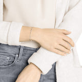 Swarovski Remix Collection Carrier White Rose-Gold Tone Size S