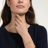 Swarovski Pleasant Bracelet White Gold-Tone Size M