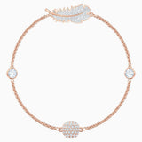 Swarovski White Rose-Gold Tone Size S