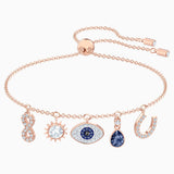 Swarovski Symbolic Bracelet Multi-Ed Multi-Ed Rose-Gold Tone Size M