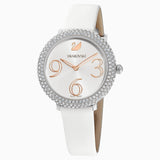 Swarovski Crystal Frost Watch White