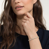 Swarovski Louison Bracelet White Gold-Tone Size M