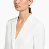 Swarovski,Nice Hoop Pierced Earrings,White, Rose-Gold Tone,One Size