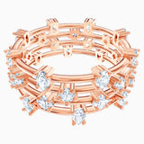Swarovski PenÃƒÂ£Ã‚Â©Lope Cruz Moonsun Cluster Ring White Rose-Gold Tone Size 52
