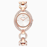 Swarovski,Stella Watch, Metal Bracelet,White, Rose-Gold,One Size