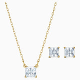 Swarovski Attract Set White Gold-Tone
