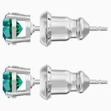 Swarovski,Attract Stud Pierced Earrings,Green,One Size