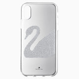Swarovski,Swan Smartphone Case, Iphone® X/Xs, Gray,Transparent,One Size