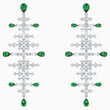 Swarovski,Nice Clip Earrings,White,One Size