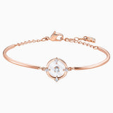 Swarovski North Bangle White Rose-Gold Tone Size S