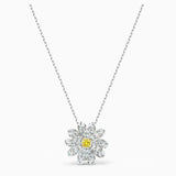 Swarovski,Eternal Flower Pendant, Yellow, One Size