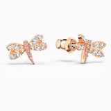 سواروفسكي، مجموعة زهرة اليعسوب الخالدة، وردي، لون ذهبي وردي، مقاس واحد