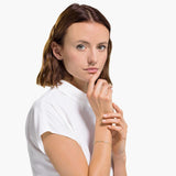 سواروفسكي، حامل مجموعة ريميكس، أبيض ، ذهبي اللون ، متوسط