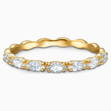 سواروفسكي، خاتم فيتوري ماركيز ، أبيض ، ذهبي ، مقاس ٥٨